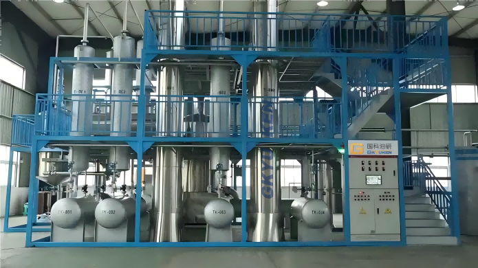 廢油再生減壓蒸餾設備